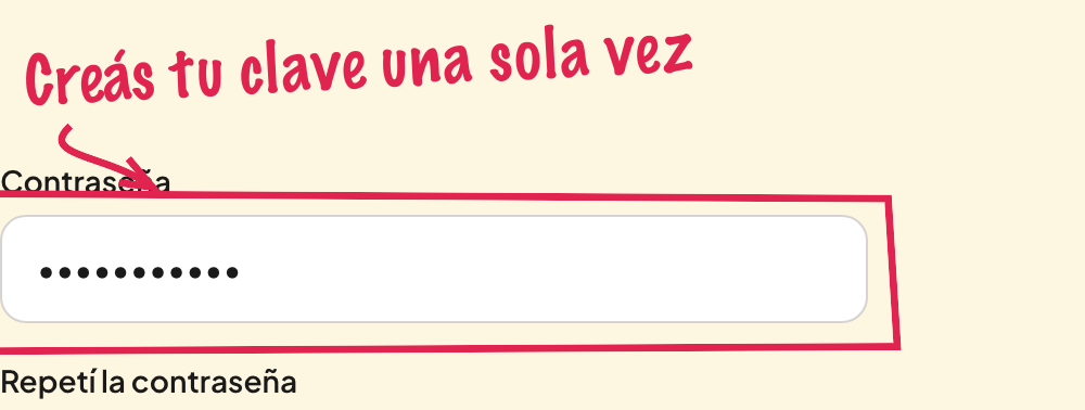 Crear la cuenta