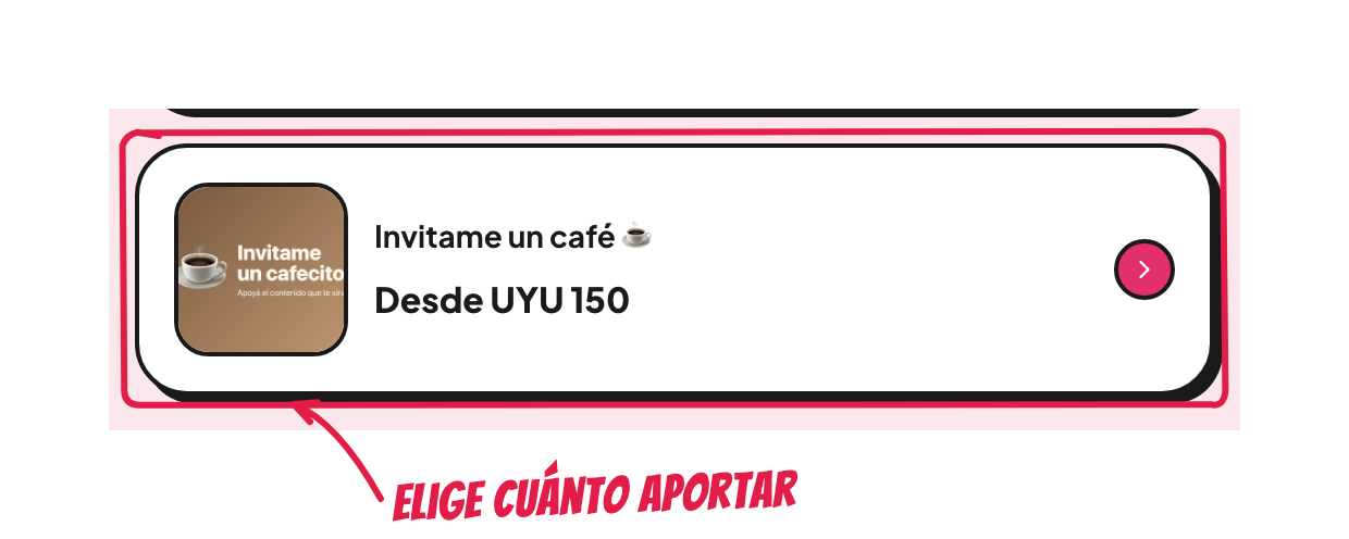 El cafecito en la tienda
