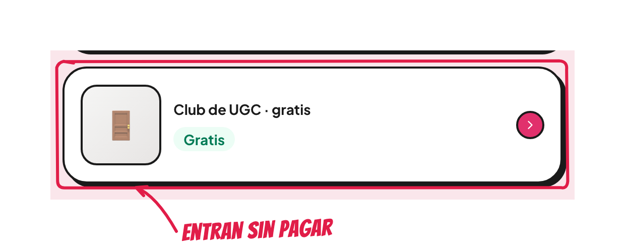 La comunidad gratis en la tienda