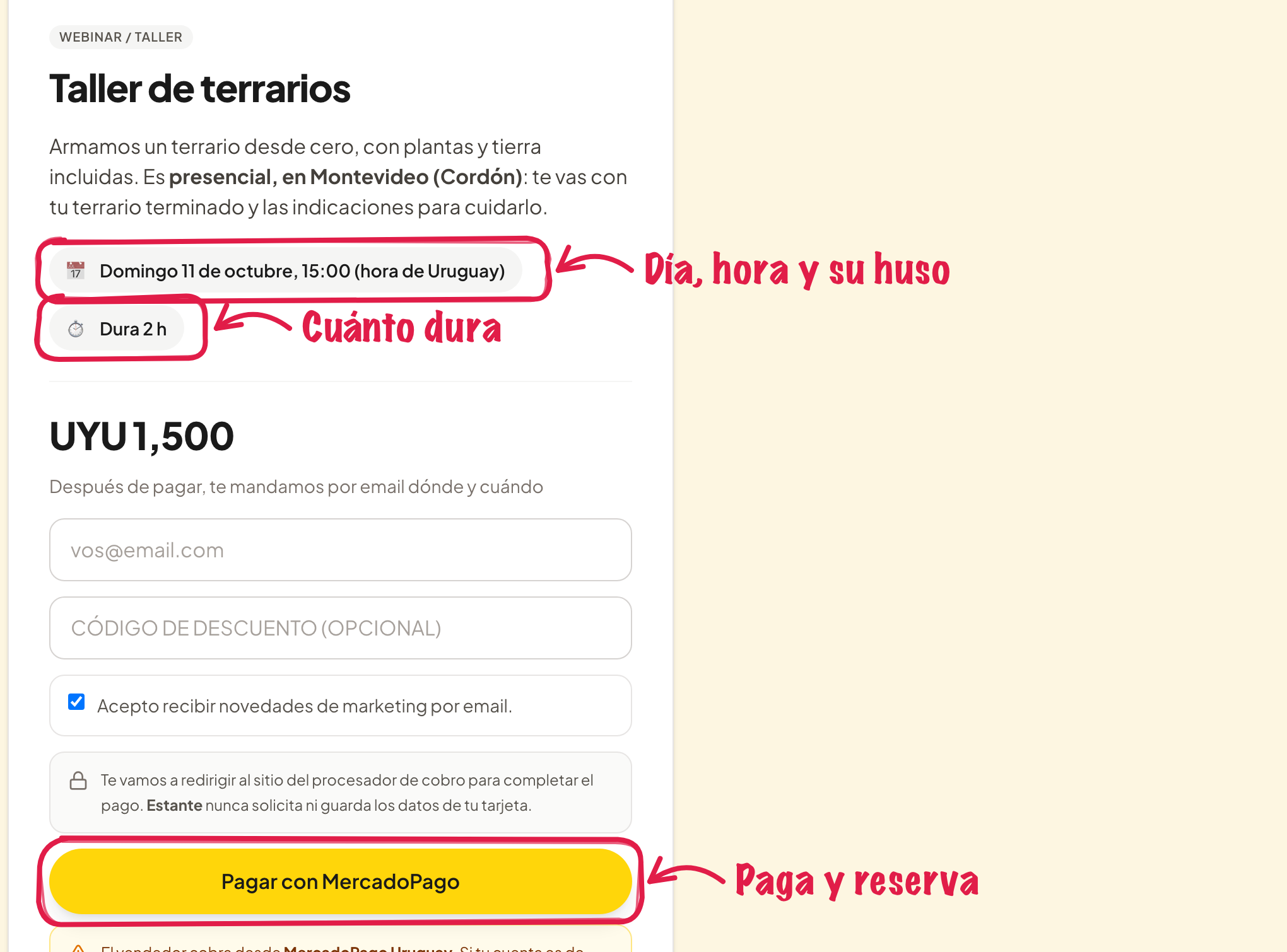 La ficha del webinar en tu tienda