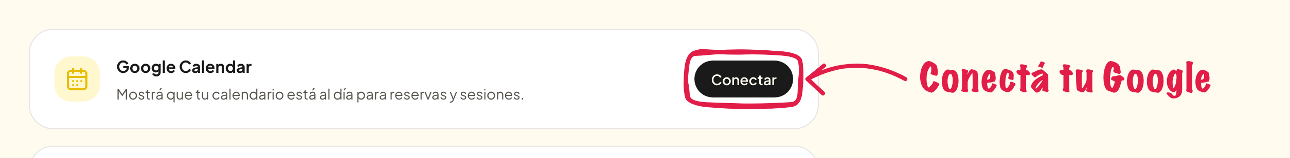 Conectar Google Calendar